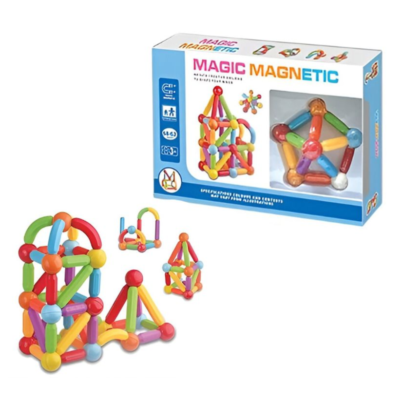 Educational Magnetic Building Bars