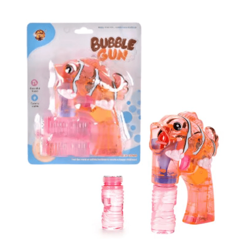 Clownfish Bubble Gun-pink