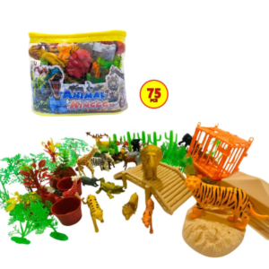 Wild animal kingdom 75 pcs
