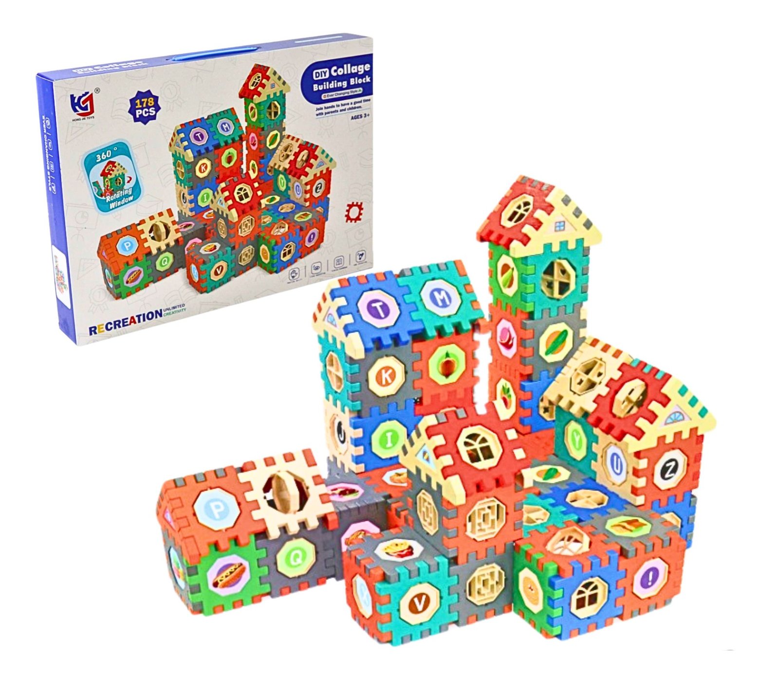 Collage building block