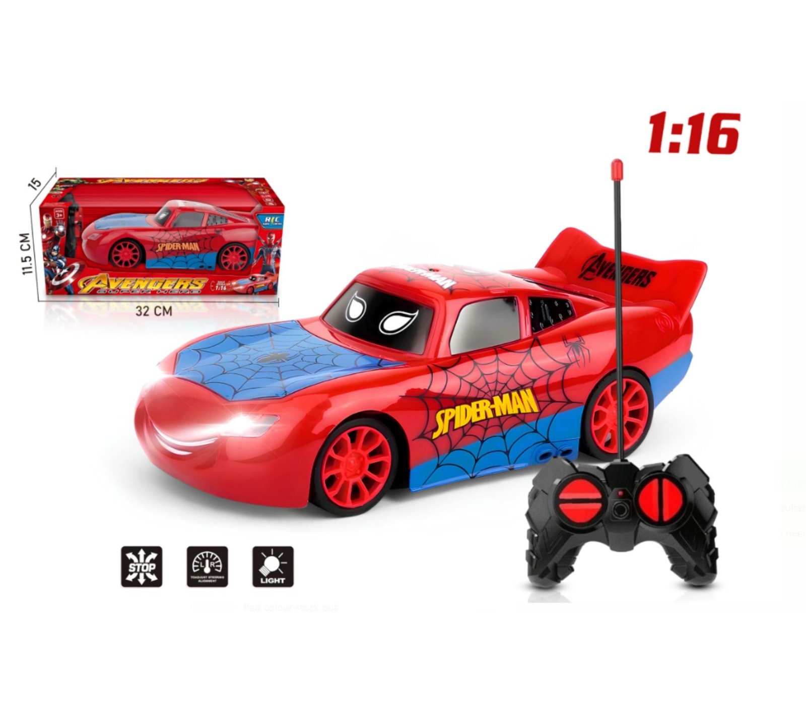 Spider super hero car