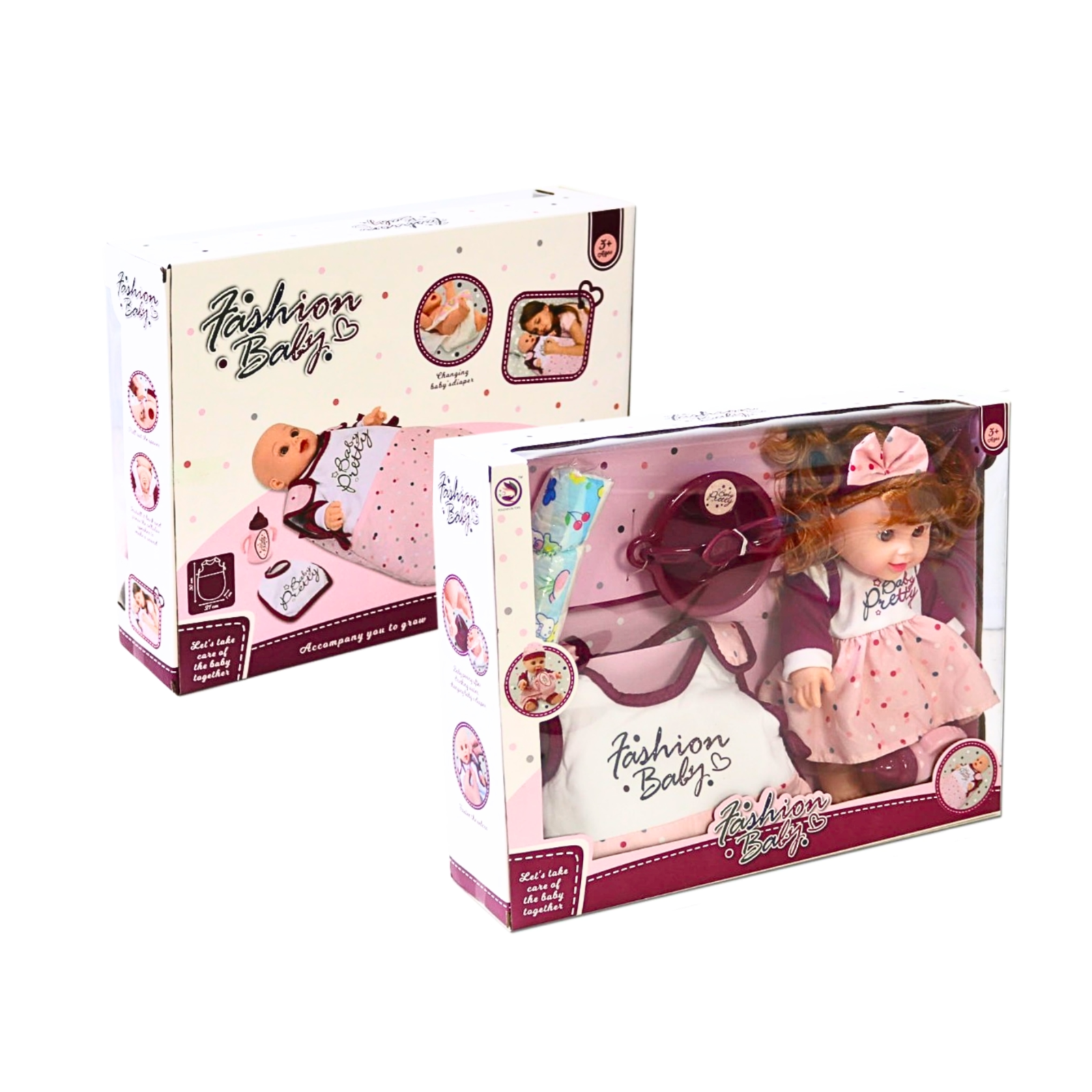 Baby care doll & accessories