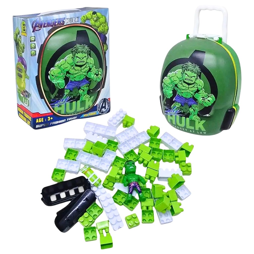 Hulk bag with accessories
