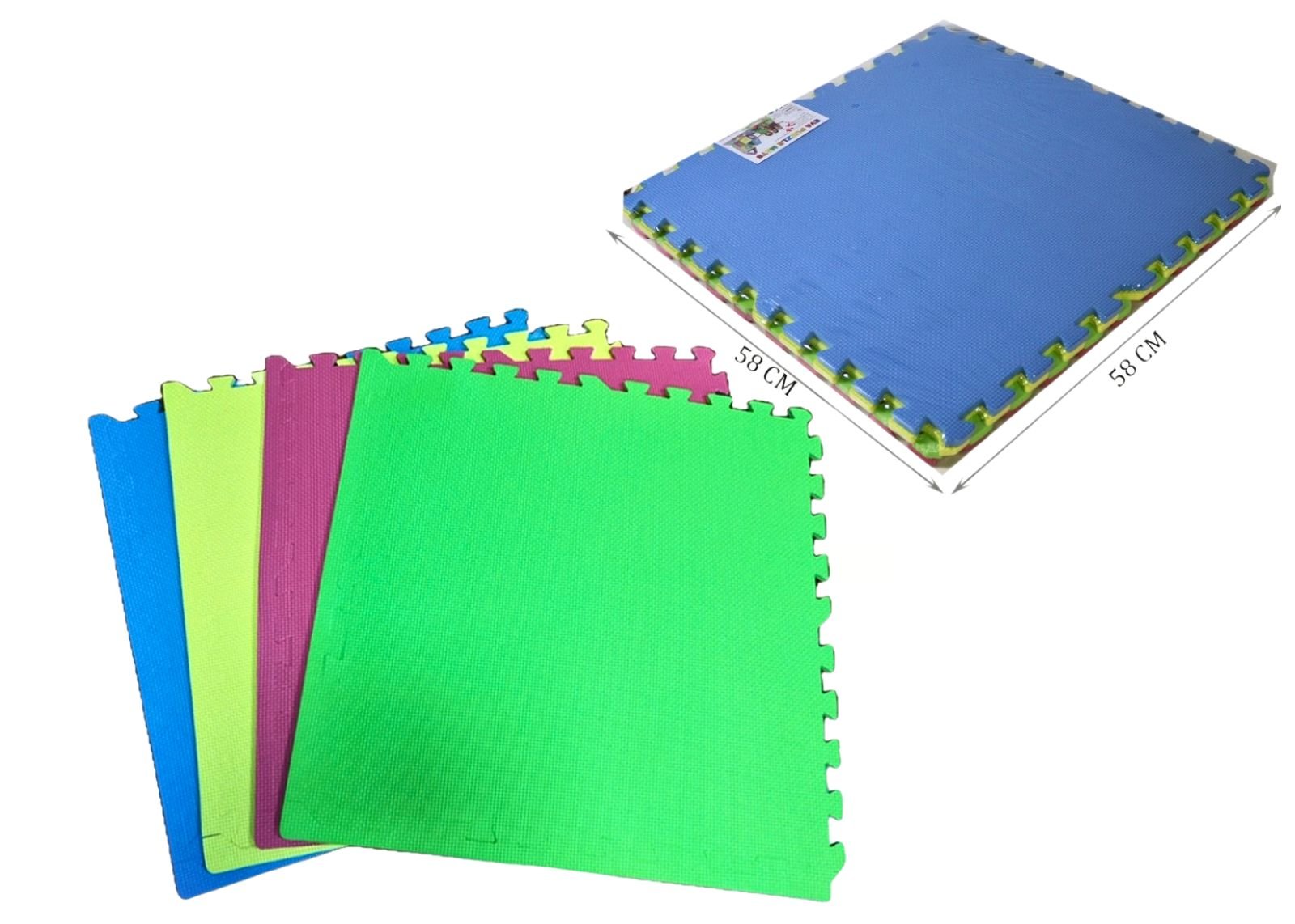 Intelligent Play Mat 4Pcs