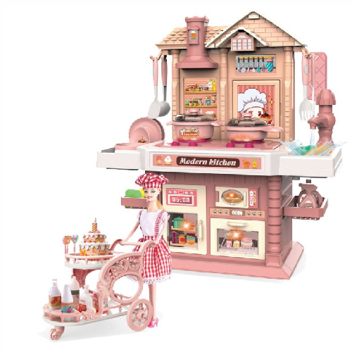 Fun kitchen and washstand