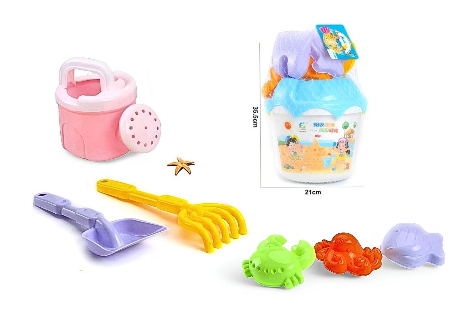 Beach Fun Sand Bucket