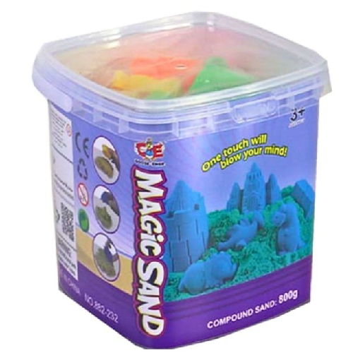 magic sand with shapes