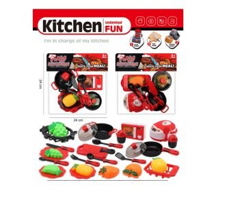 Kitchen Play Set – 24 Piece