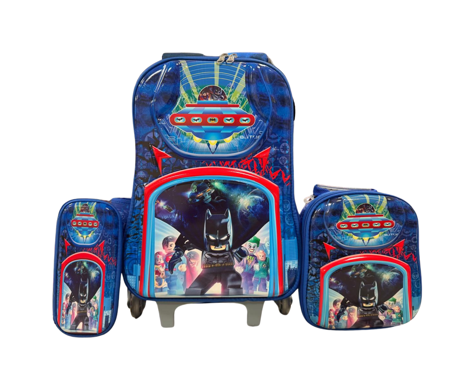 Batman bag set طقم حقائب باتمان 3 قطع –16 بوصة