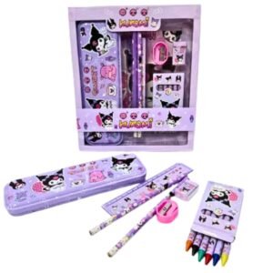 مقلمة-كورومي-المدرسية Kuromi Stationery Set