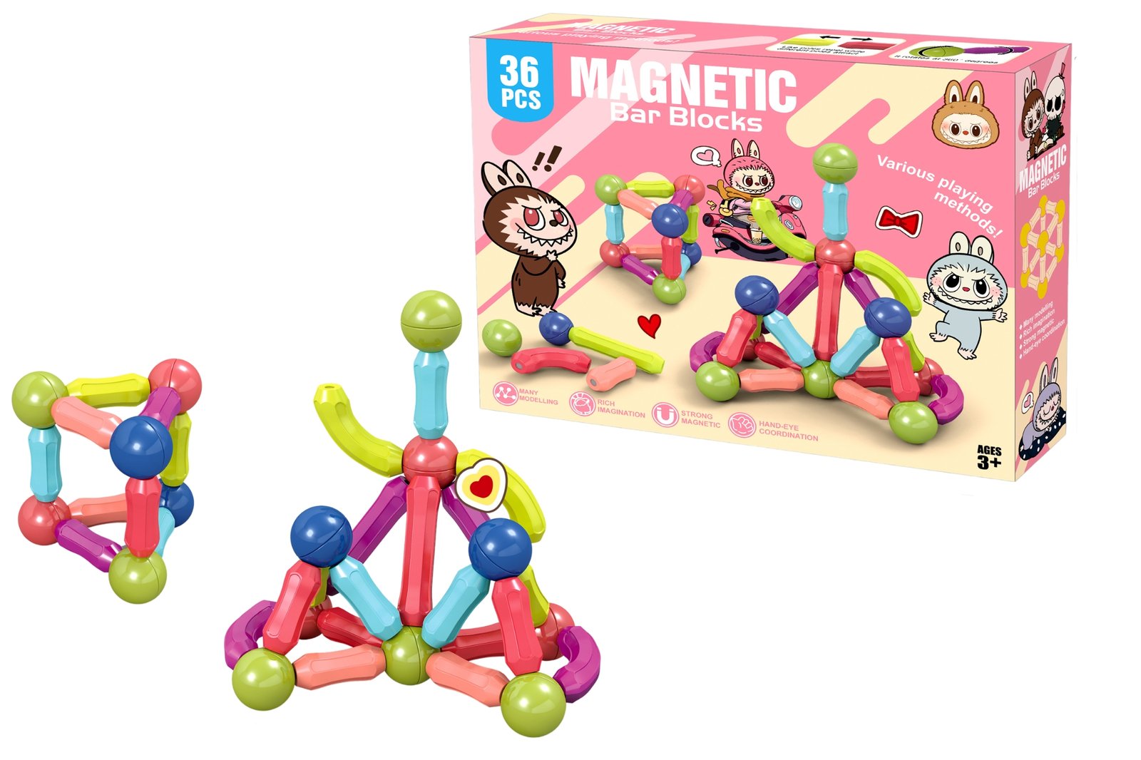 Labubu Magnetic Bars