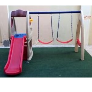 Outdoor PVC Swing مجموعة التأرجح والزلاقة PVC