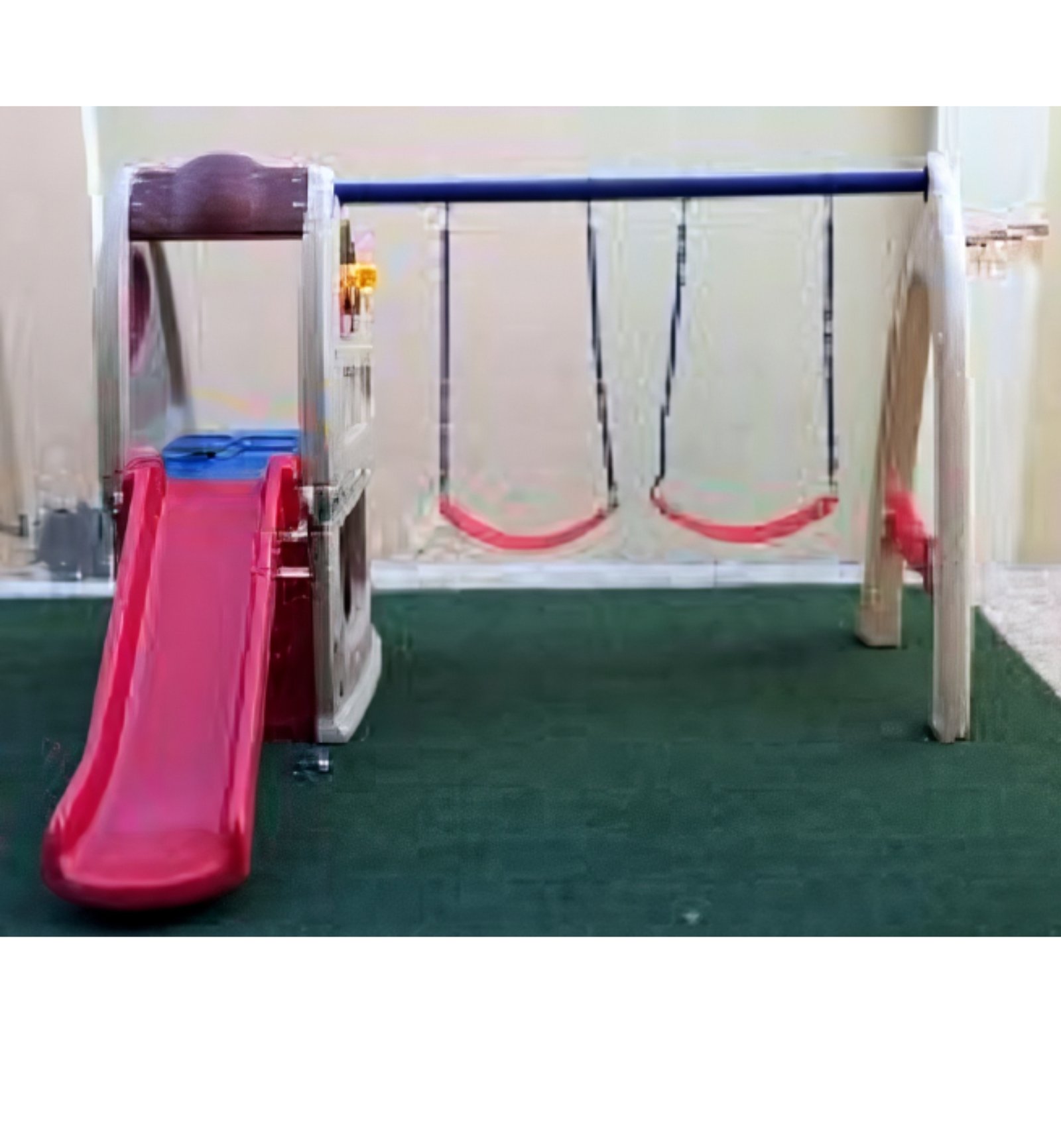 Outdoor PVC Swing مجموعة التأرجح والزلاقة PVC