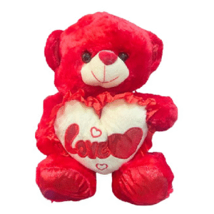 Teddy Bear - Red - 30 C.m
