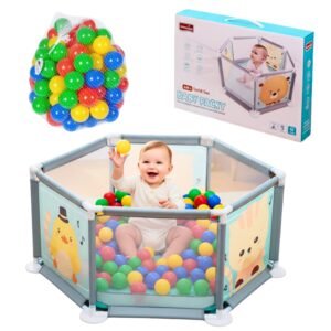 Baby Play Safe yard with 50 Balls