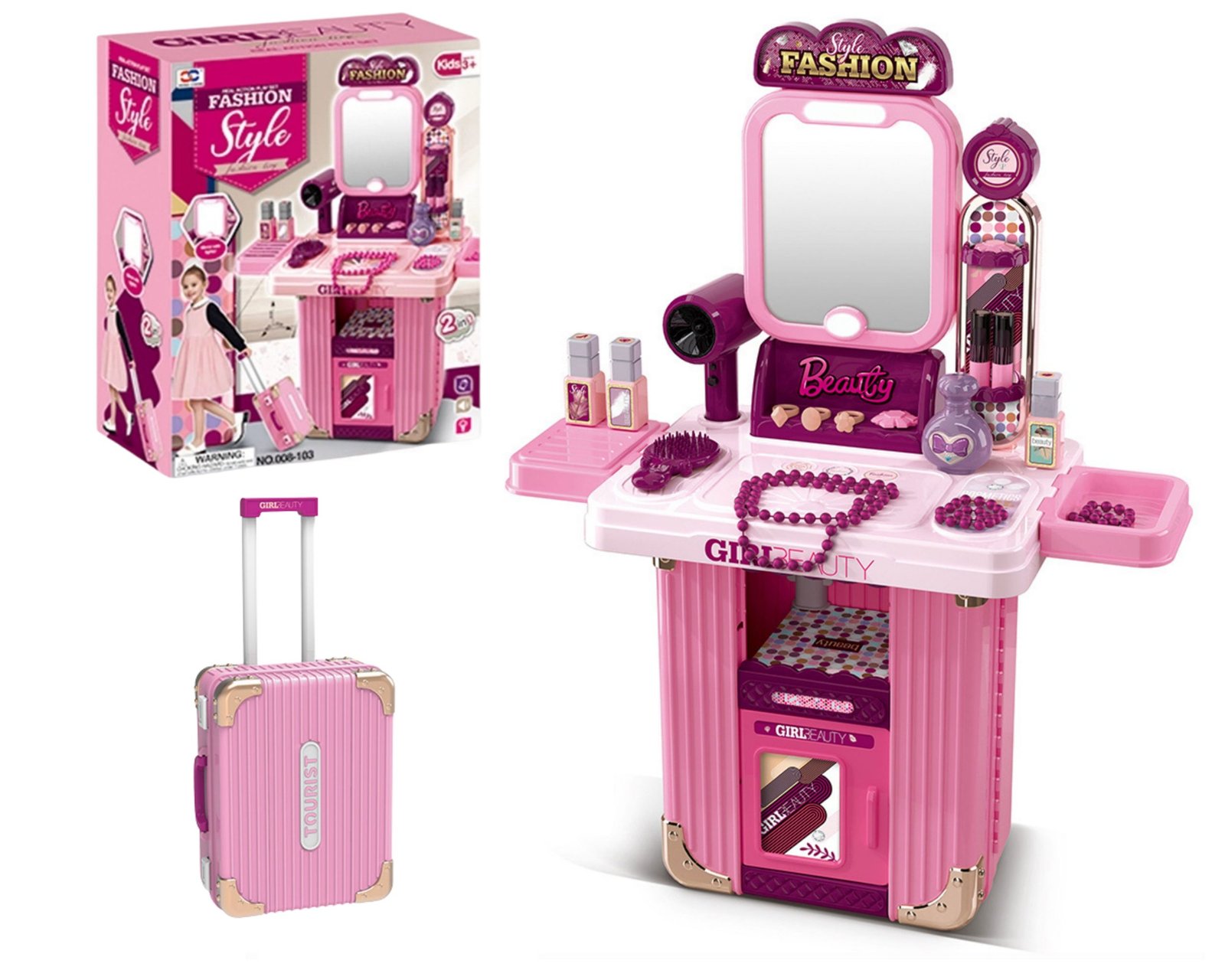 Fashion Makeup suitcase