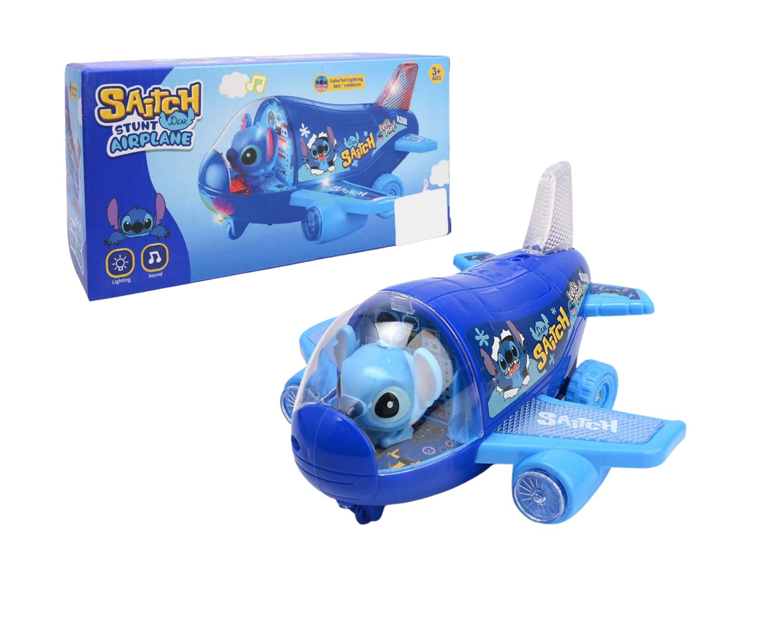 Stitch Stunt Airplane