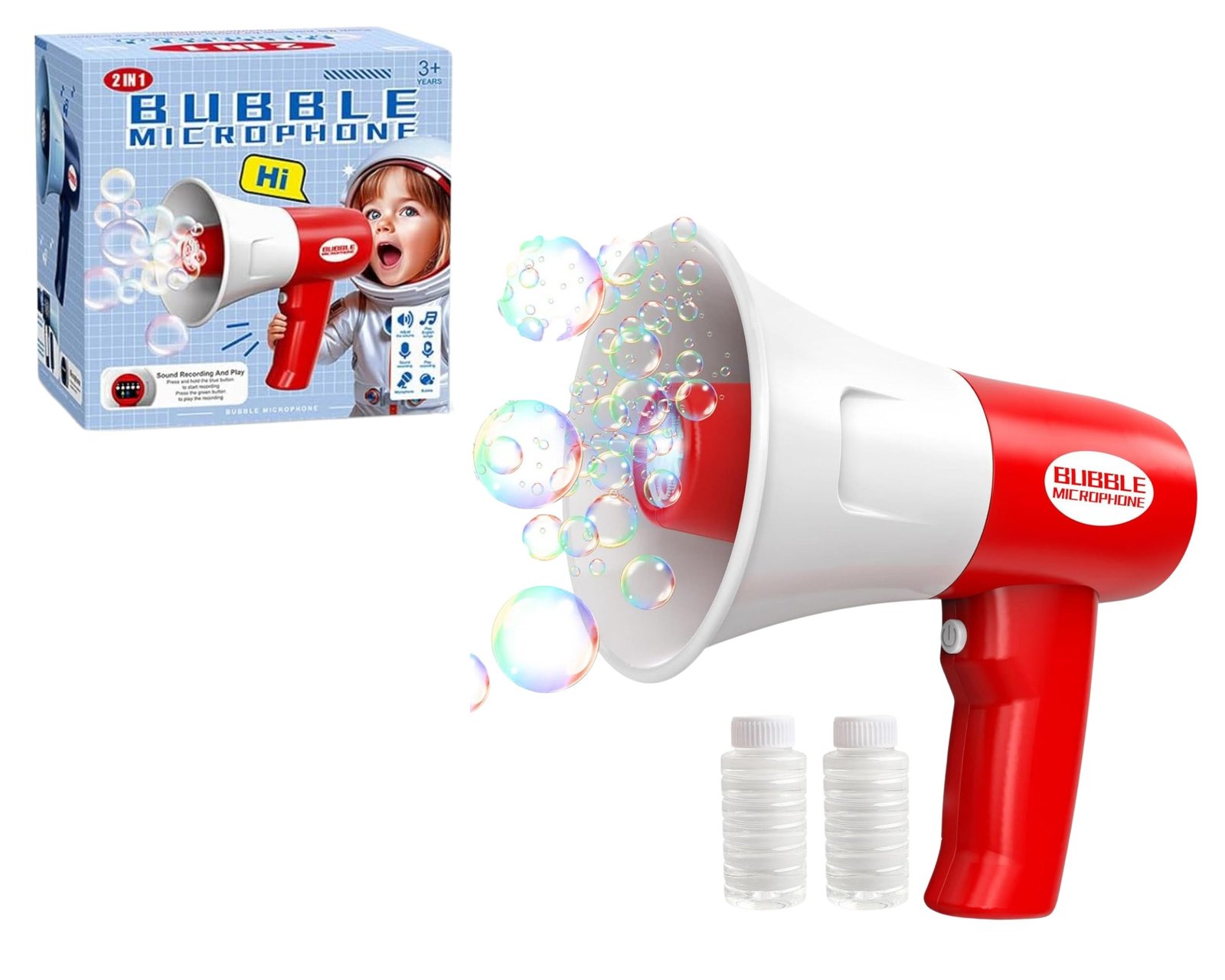 2in1 Bubble Microphone