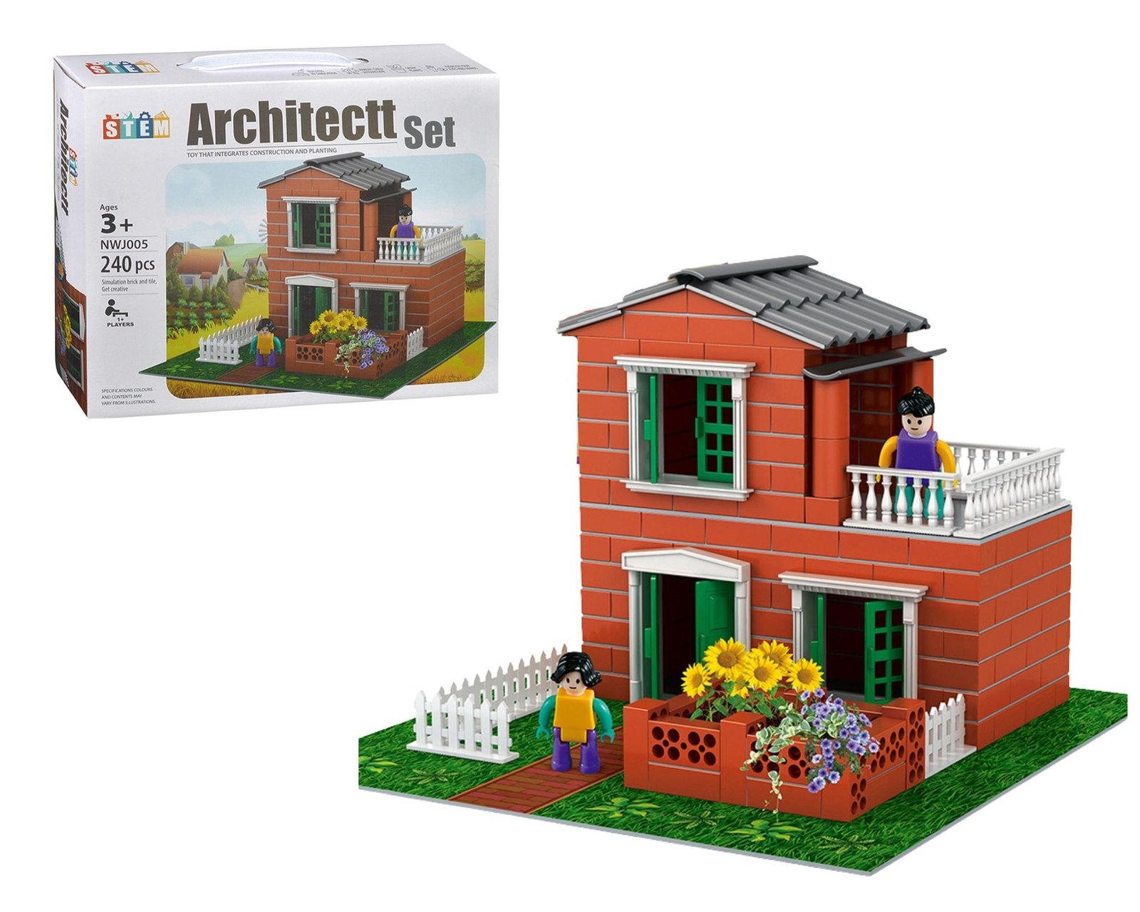 Little Architect Set 240pcs