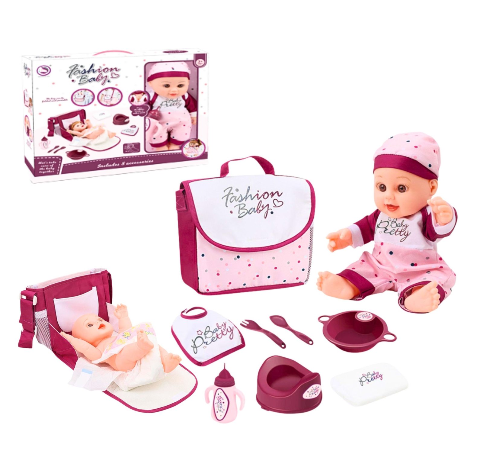 Fashion Baby Doll Playset