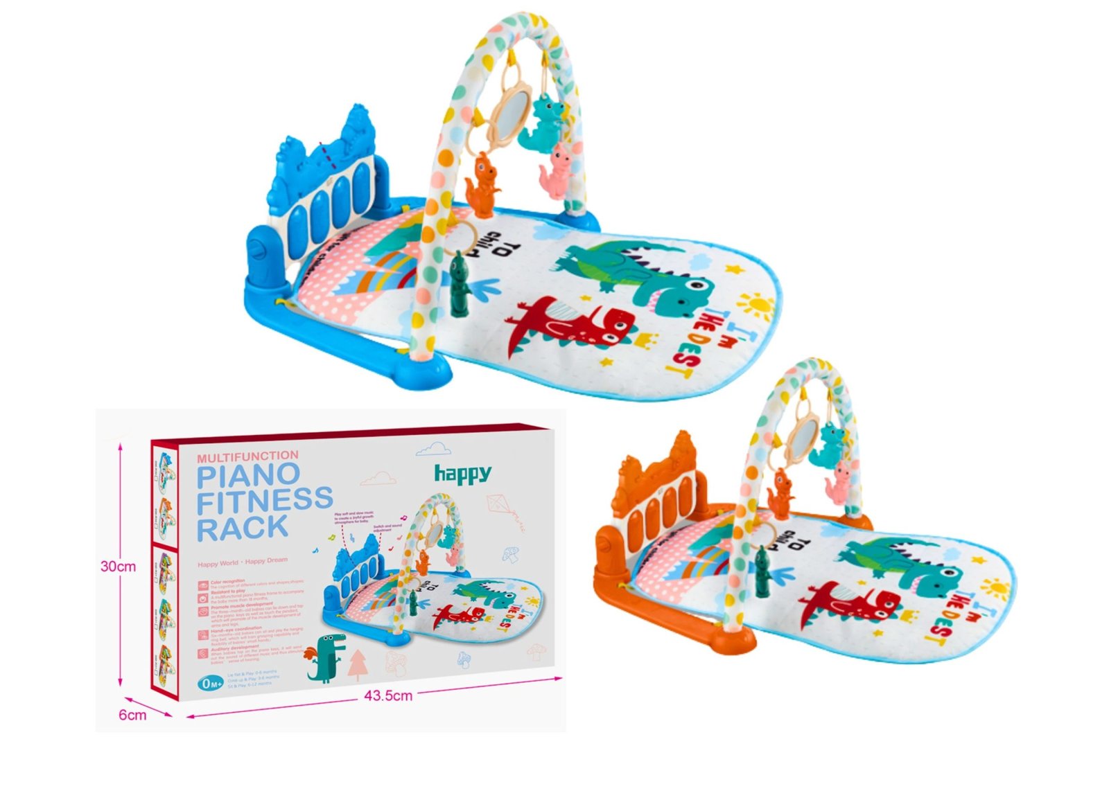 Multifunction Piano Fitness Rack