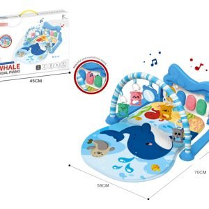 Whale Piano Baby Play Mat