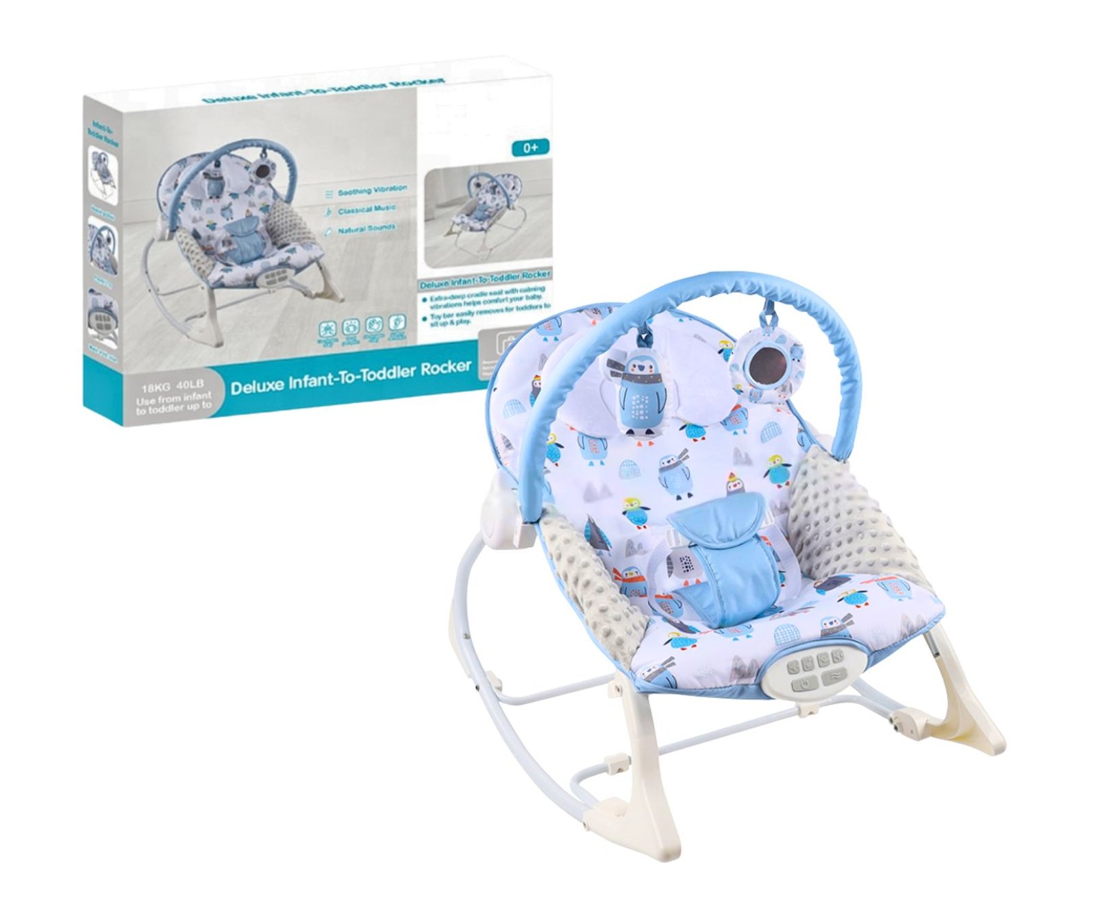 Deluxe Infant-To-Toddler Rocker