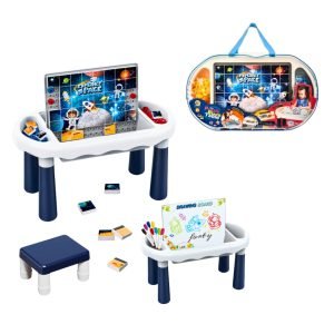 Space Puzzle & Drawing Table