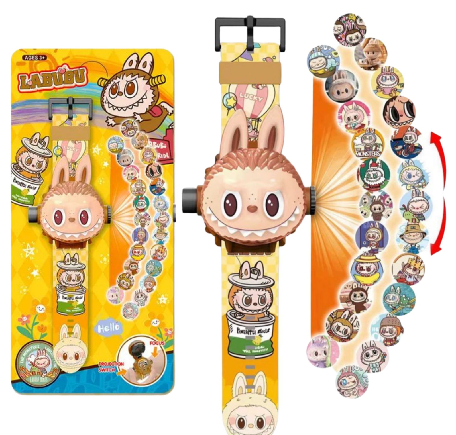 Labubu Projection Watch