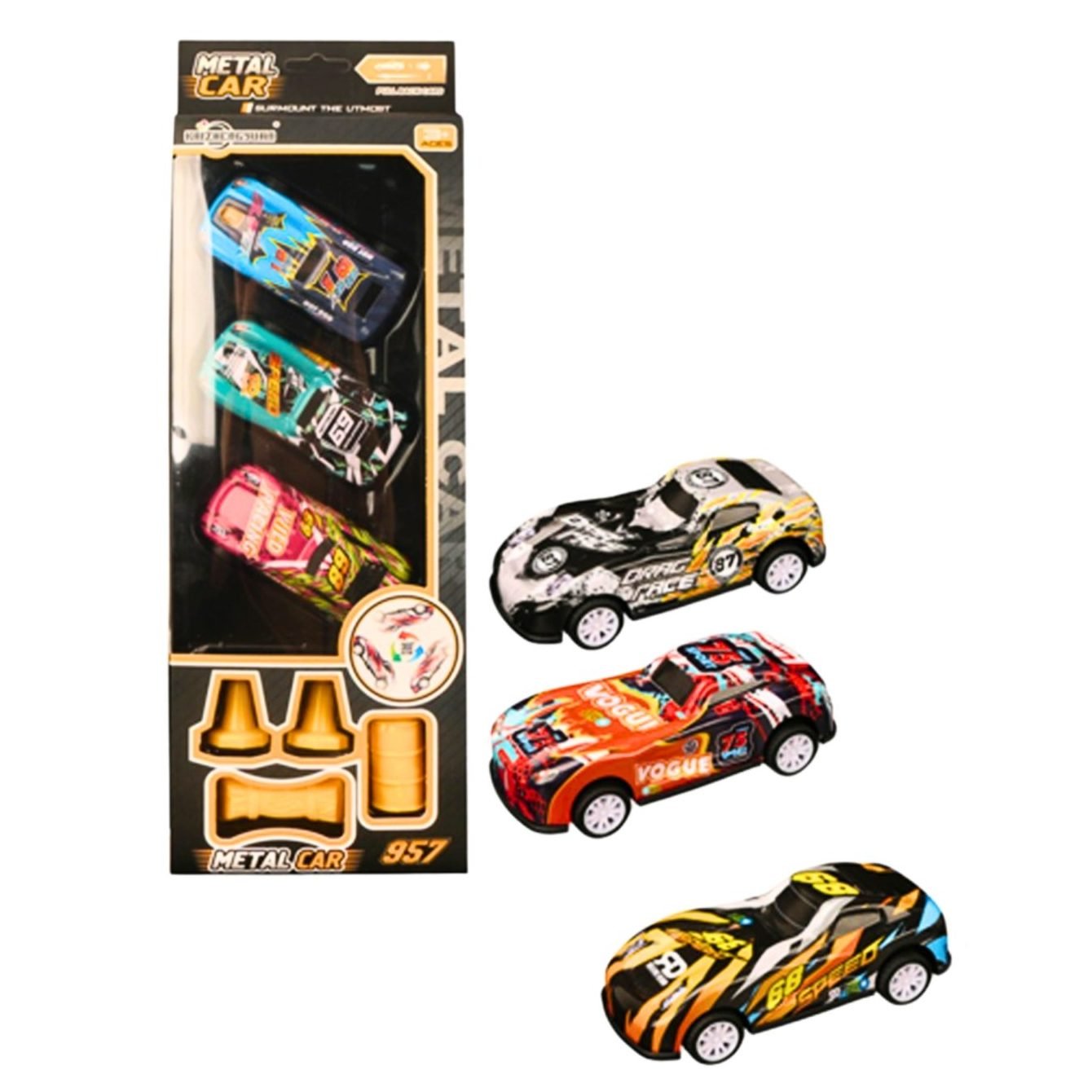 Die-Cast Racing Set