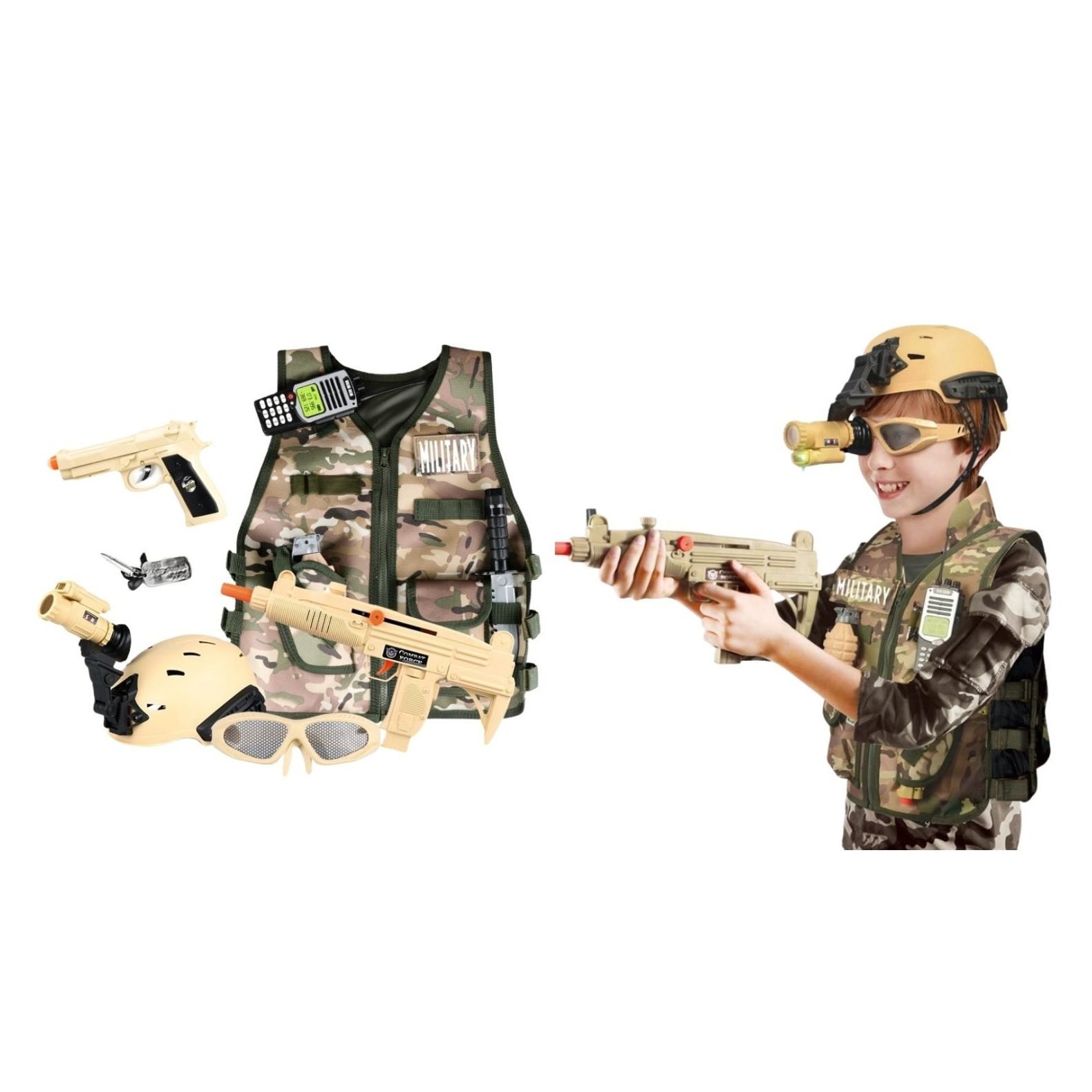 Kids Military Role-Play Set