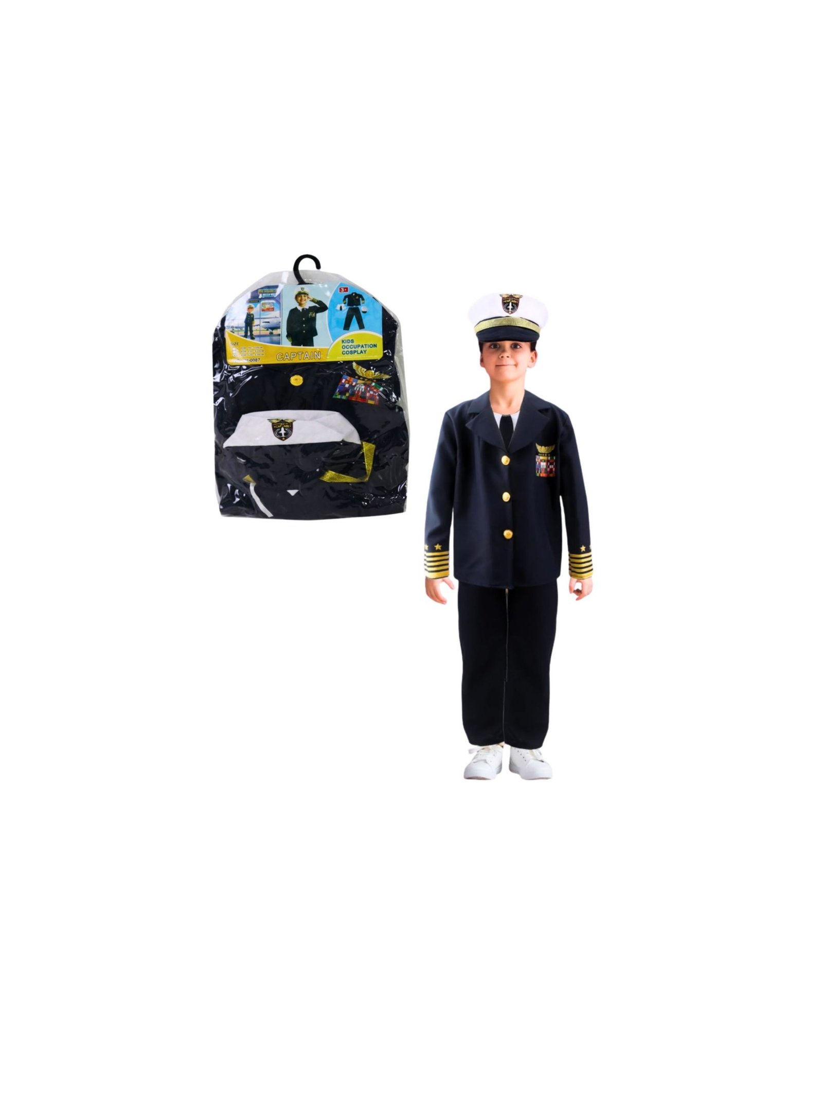 Kids Captain Costume