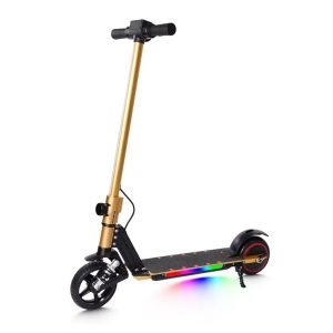 سكوتر كهربائي أنيق – لون ذهبي