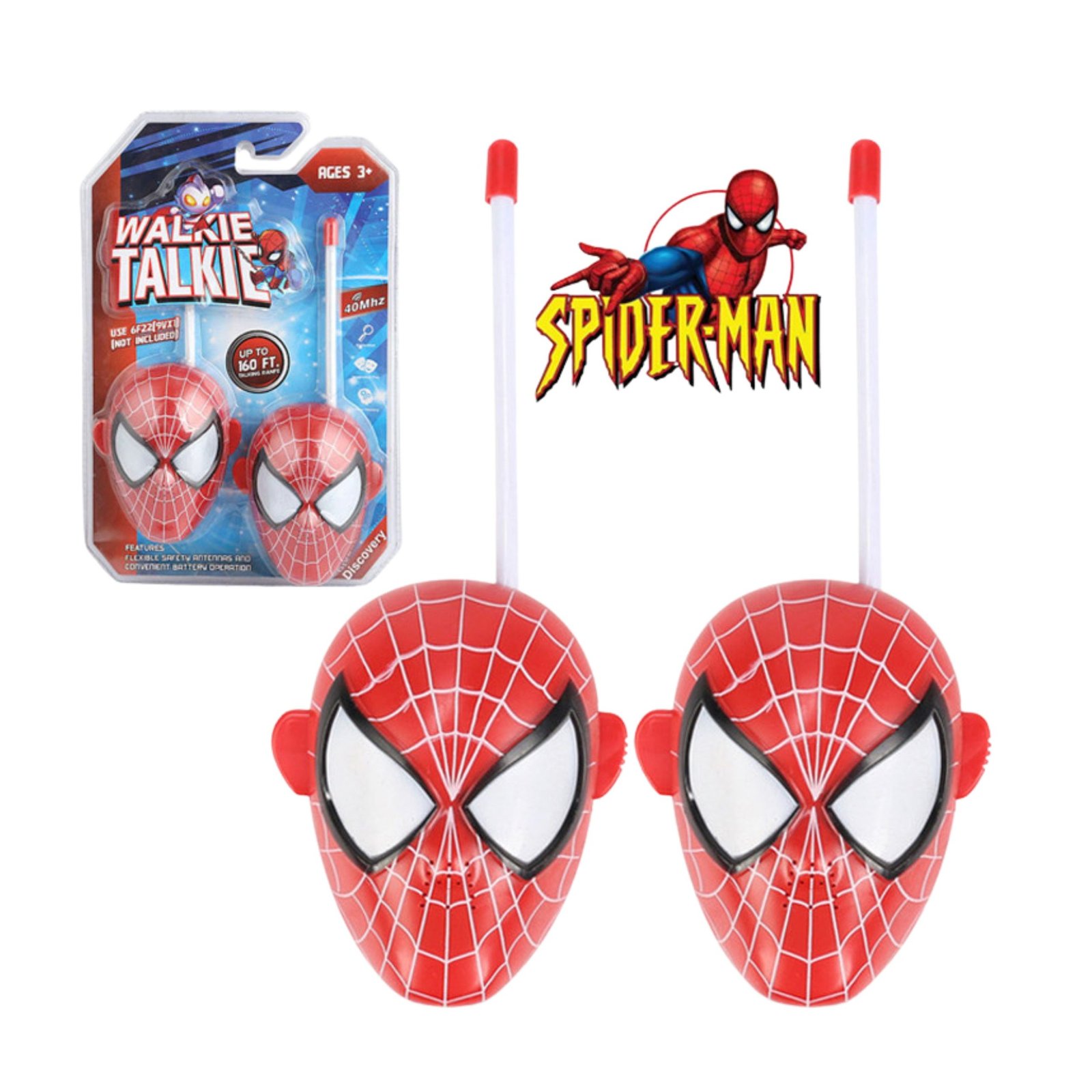 Spider-Man walkie talkies