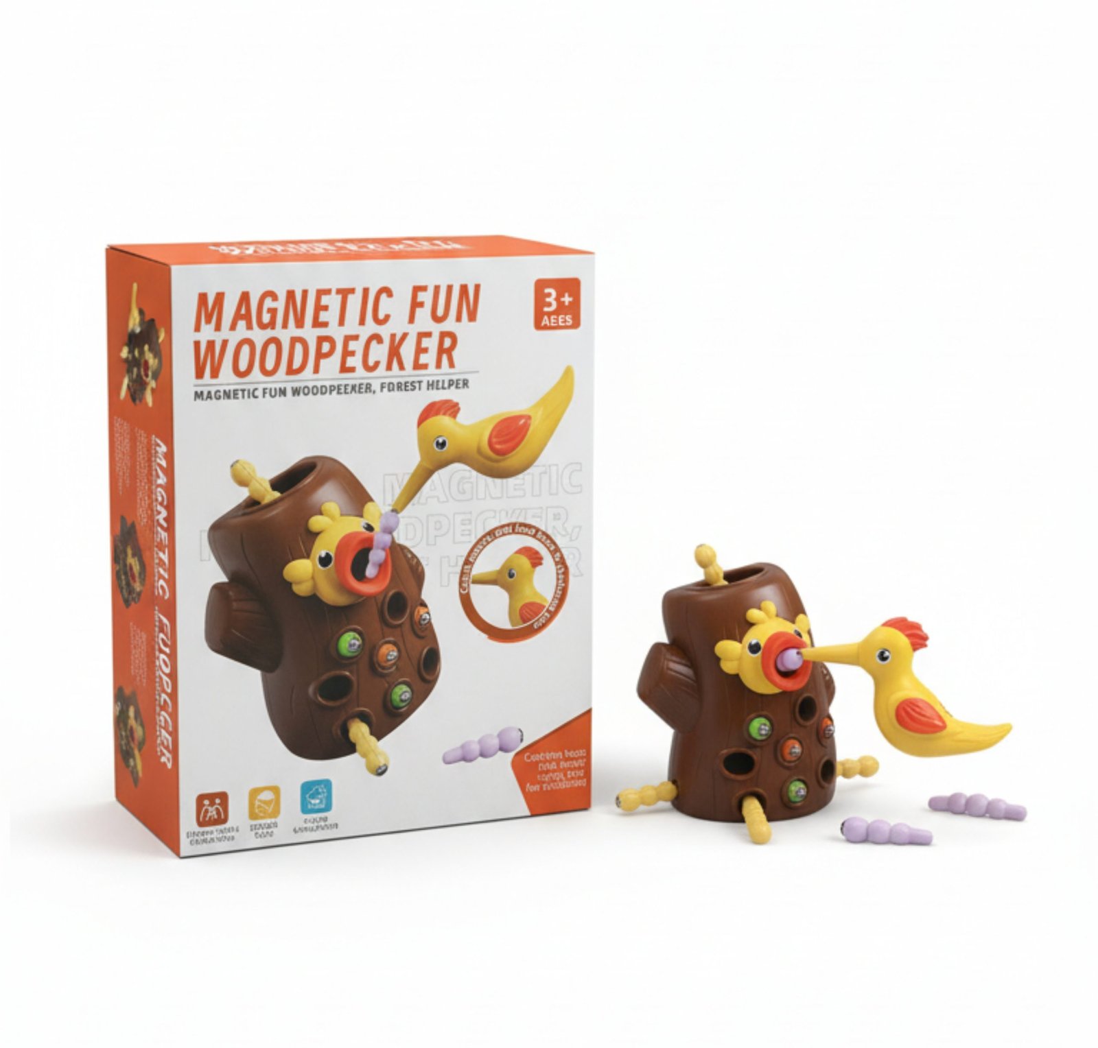 Magnetic Fun Woodpecker